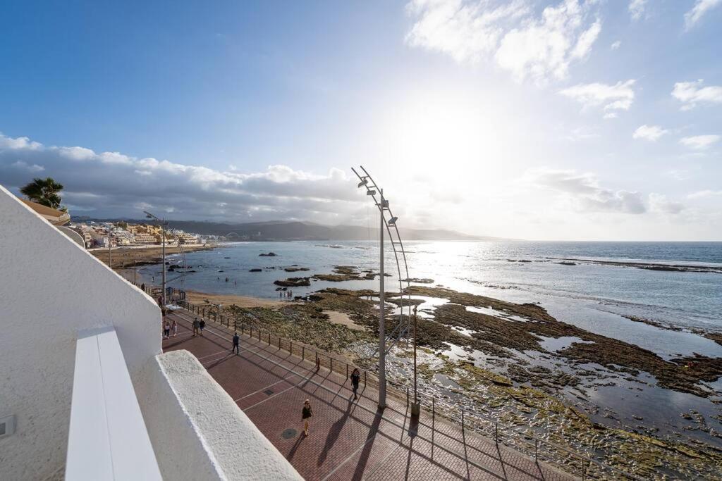 Beachfront Apt With Open Terrace In Las Canteras Apartment Las Palmas de Gran Canaria Exterior foto